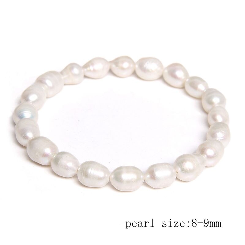 Natural Freshwater Pearls Bracelets Women Bangles