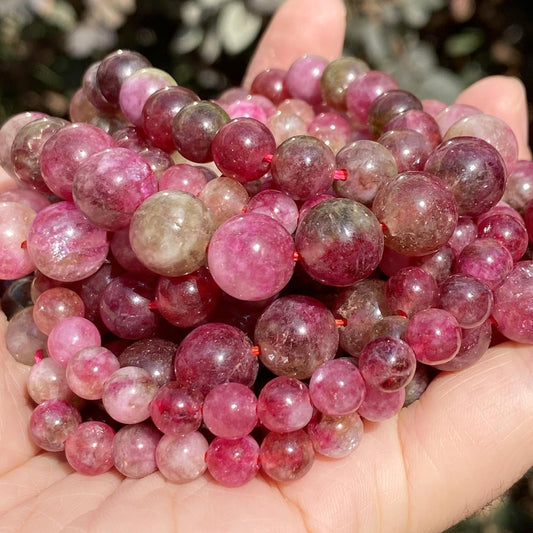 Stone Beads Watermelon Tourmaline Jades Spacer