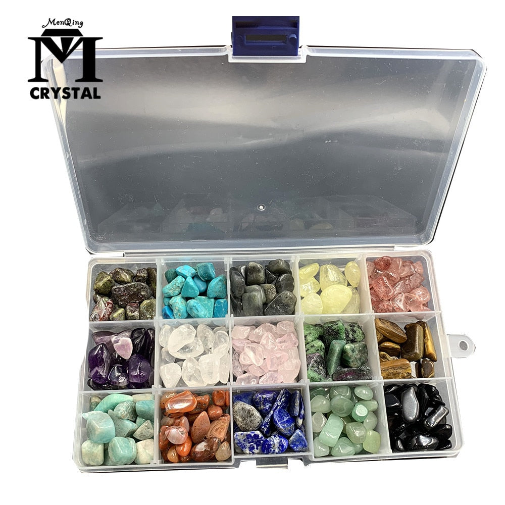 Fifteen kinds Natural crystal and Gemstone Stone