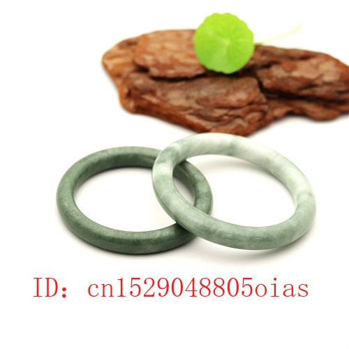 Genuine Natural Jade Bangle Bracelet Charm
