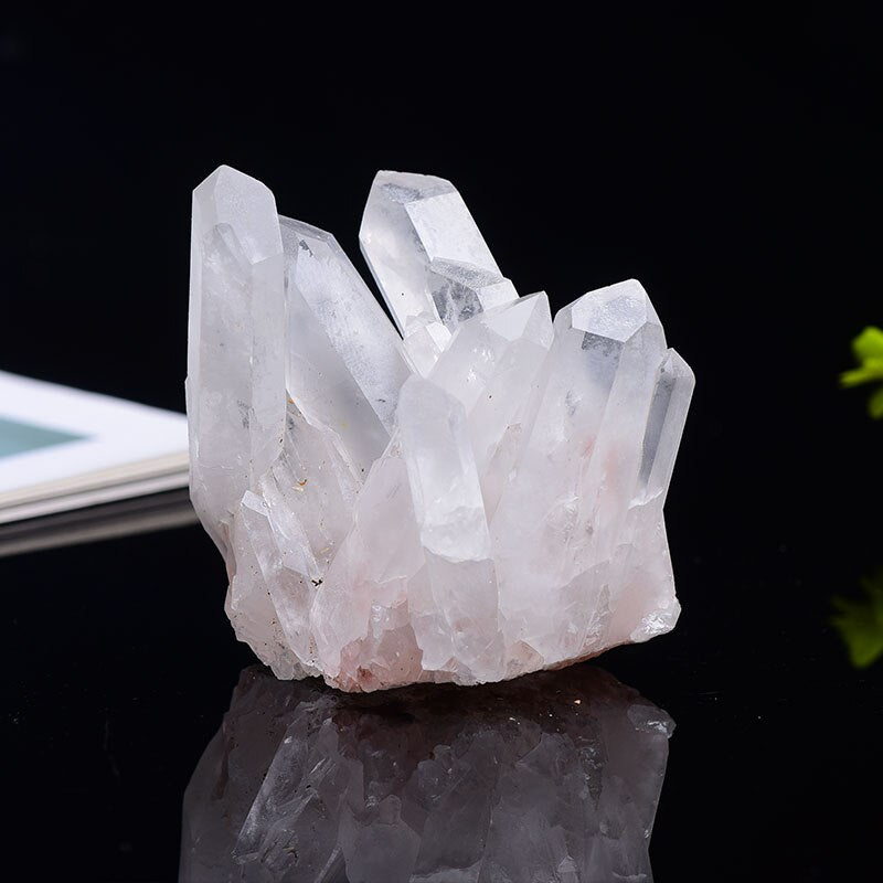 White Crystal Cluster Quartz Crystal Health Healing