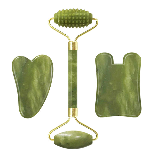 Jade Face Roller  Natural Real Stone