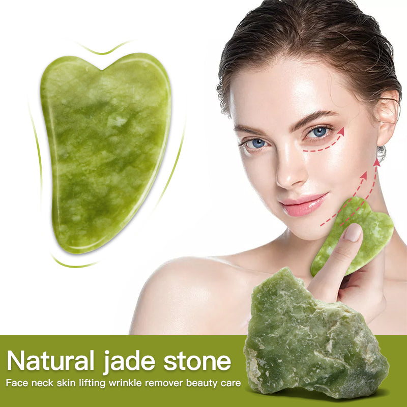 Natural Jade Face Massager Scraper