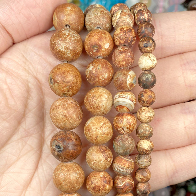 Natural Stone Beads Jades Round Beads For Jewelry
