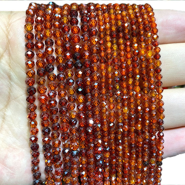 Jades Faceted Spacer Beads For Jewelry Making