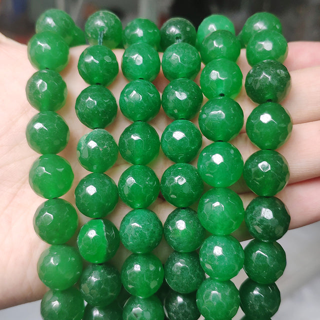 Natural Jades Stone Bead for Jewelry Making DIY Bracelet