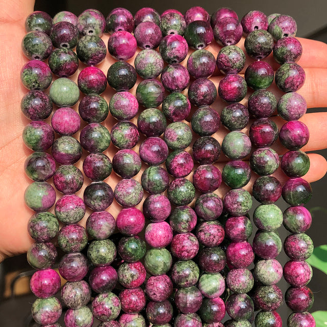 Natural Jades Stone Bead for Jewelry Making DIY Bracelet