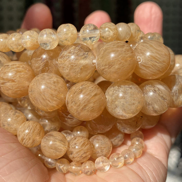 Natural Stone Beads 4-10mm Jewelry Making DIY