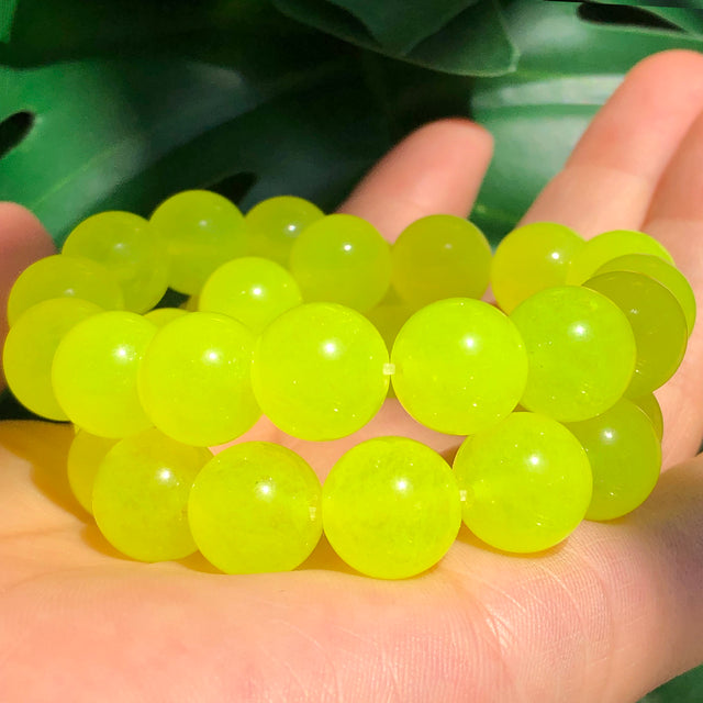 Natural Stone Orange Chalcedony Jades Beads