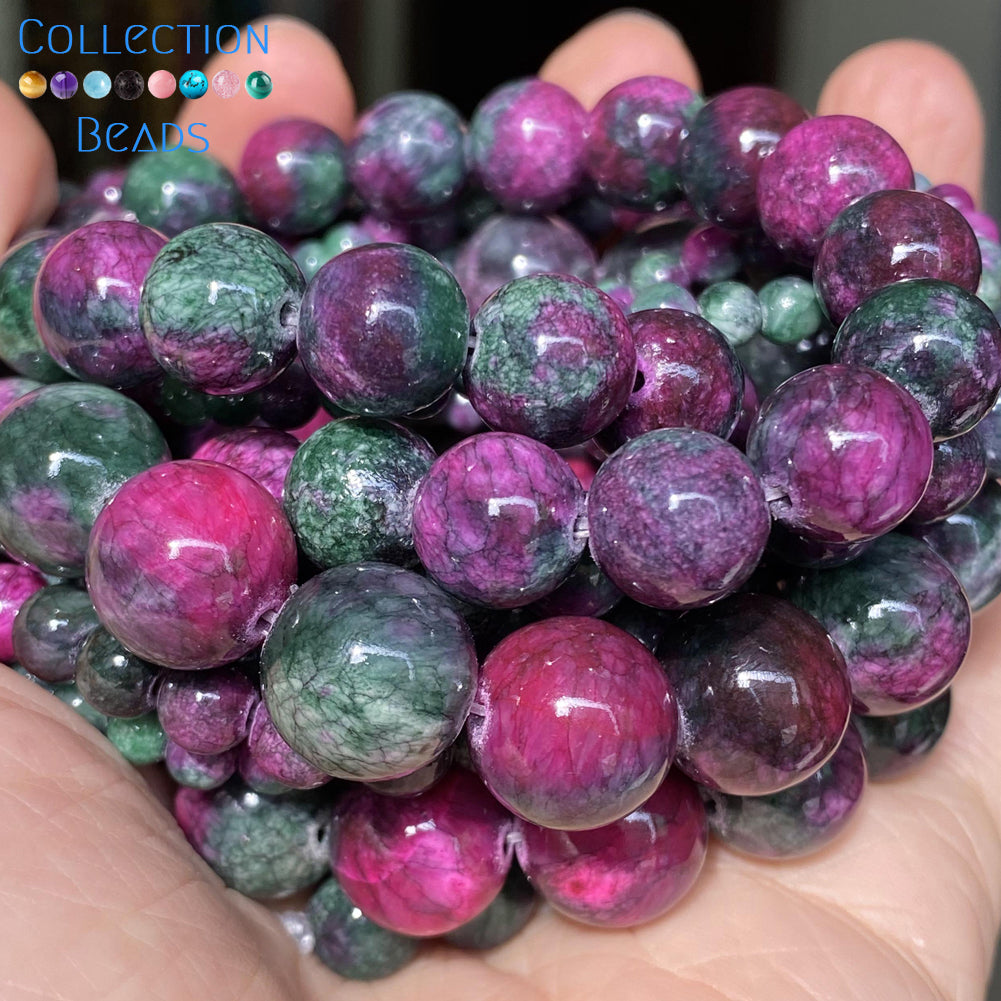 Natural Stone Beads  Tourmaline Persian Jades