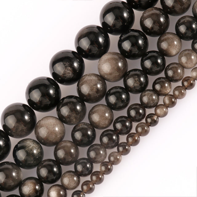 Natural Stone Black Agates Hematite Crysta