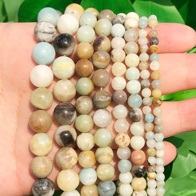 Natural Chrysoprase Jades Round Beads