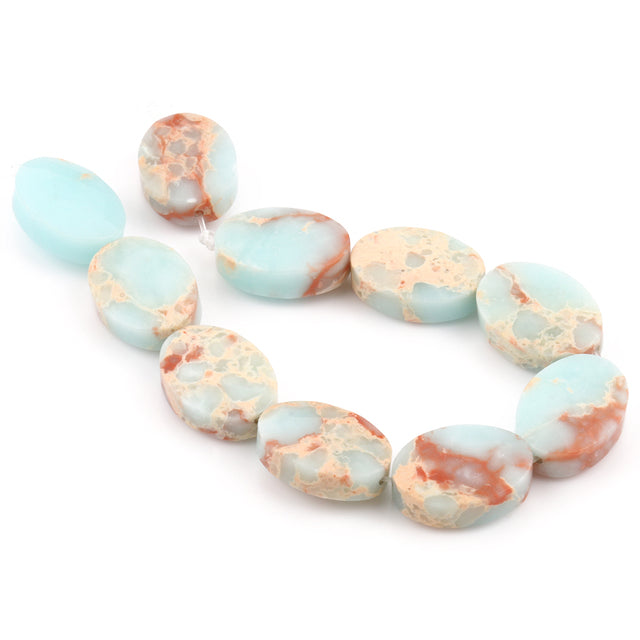 Natural Stones for Jewelry Jades Faceted Oval