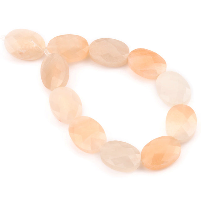 Natural Stones for Jewelry Jades Faceted Oval